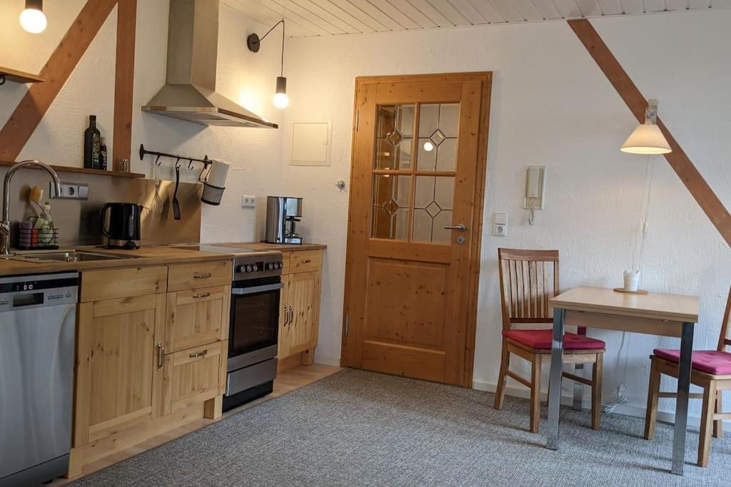 Ferienwohnung In Ruhiger Lage Direkt Am Wald ハイデンハイム・アン・デア・ブレンツ エクステリア 写真