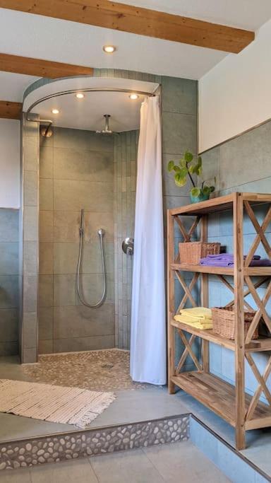 Ferienwohnung In Ruhiger Lage Direkt Am Wald ハイデンハイム・アン・デア・ブレンツ エクステリア 写真