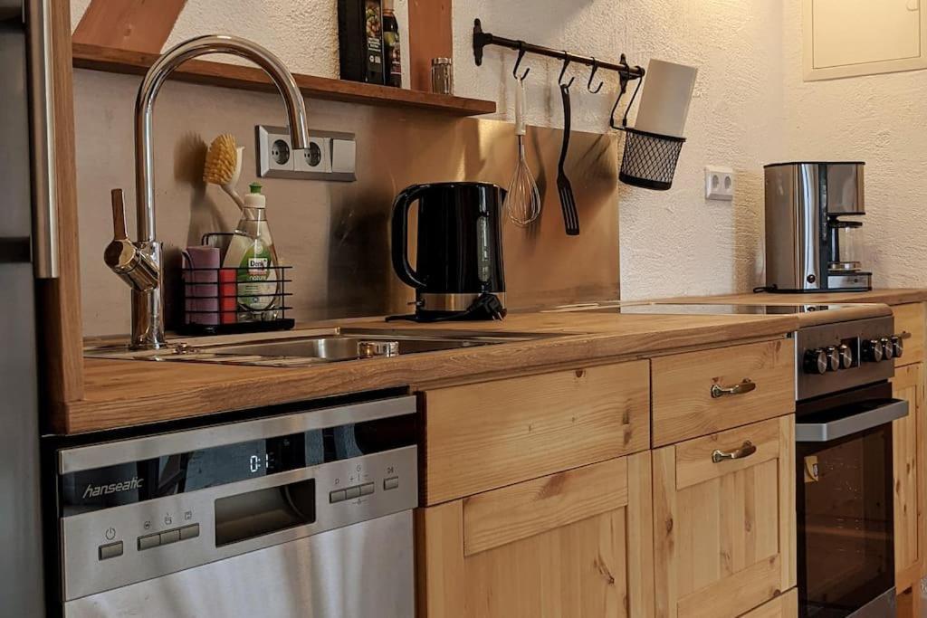 Ferienwohnung In Ruhiger Lage Direkt Am Wald ハイデンハイム・アン・デア・ブレンツ エクステリア 写真